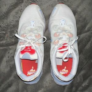 Limited edition Nike free run tennis shoes, size w10 barley worn